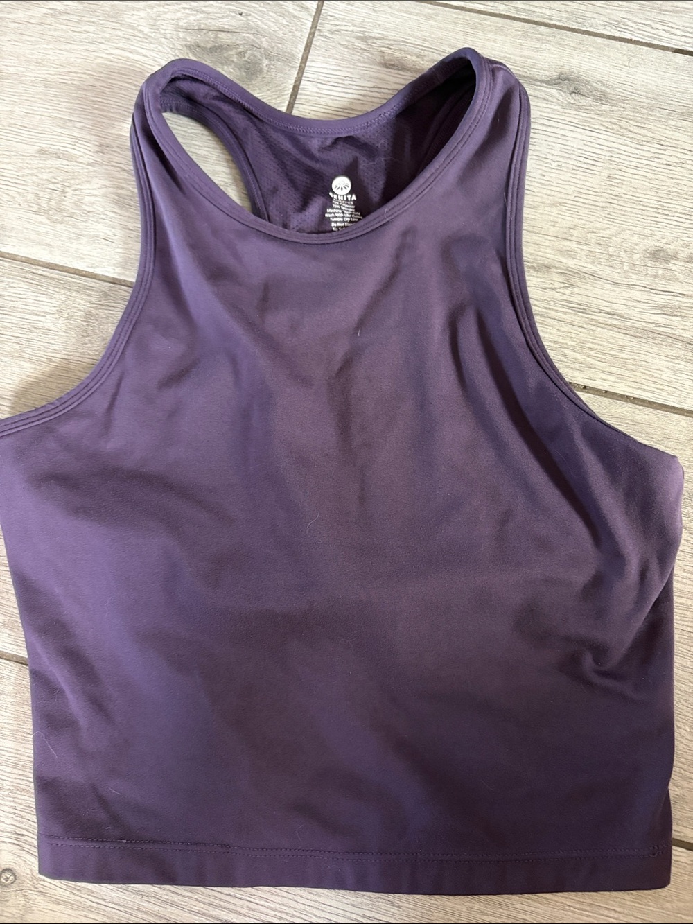 Senita holly crop top